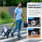 Flextro V2 - 3 Ball Bowling Bag with Wheels